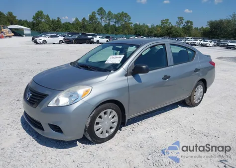 2014 Nissan Versa 1.6 S+ из США, поврежденный, VIN 3N1CN7AP4EL836328